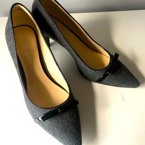 Nine West size 9 grey heels